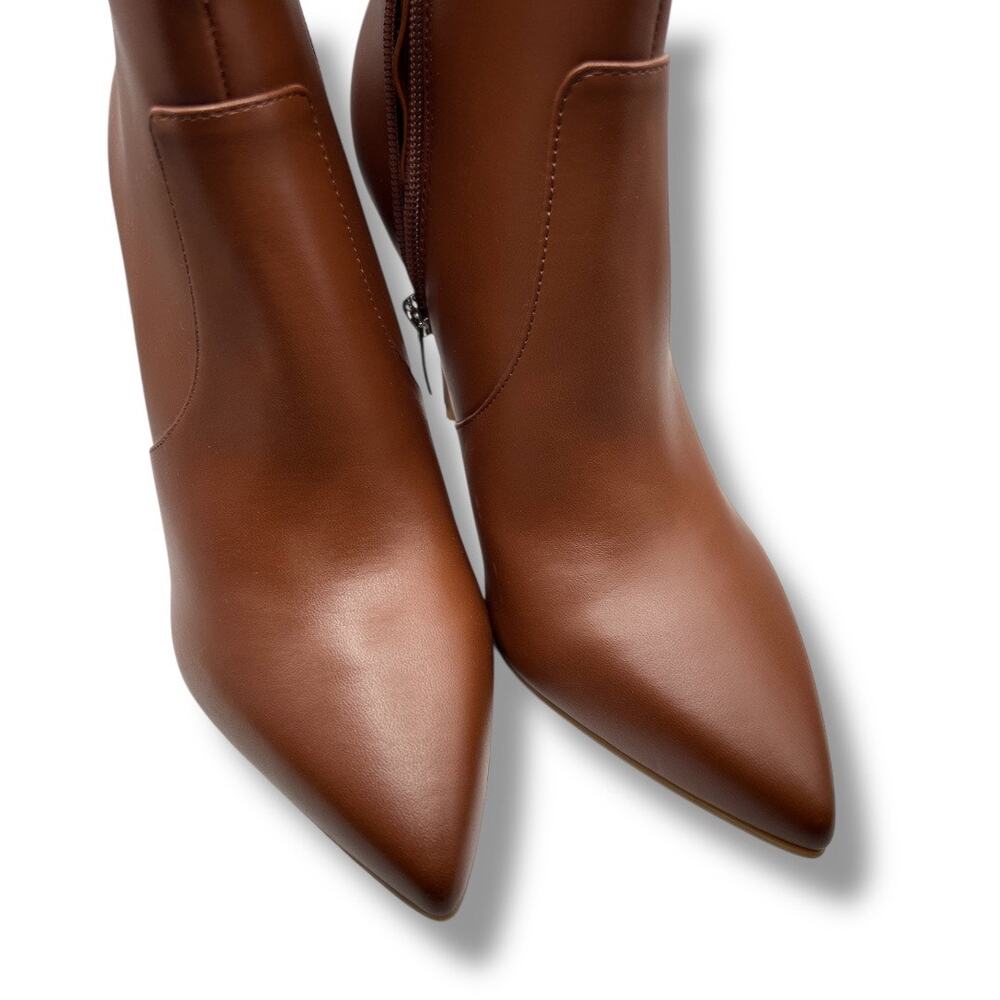Nine West Brown Tolate Ankle Boots 8.5 - Picture 3 of 7